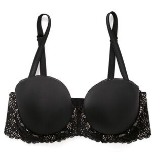 Adore Me Contessa Black “Strapless” Bra 32 D
